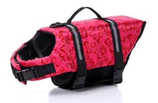 PetCee Dog Life Jacket Quick Release Easy-Fit Adjustable Pet Saver Life Jacket Dog Life Preserver Dog Life Vest