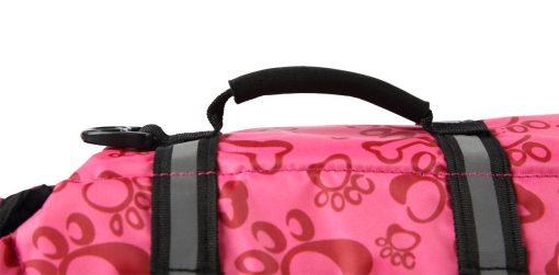PetCee Dog Life Jacket Quick Release Easy-Fit Adjustable Pet Saver Life Jacket Dog Life Preserver Dog Life Vest 7