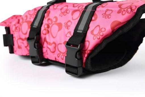PetCee Dog Life Jacket Quick Release Easy-Fit Adjustable Pet Saver Life Jacket Dog Life Preserver Dog Life Vest 9