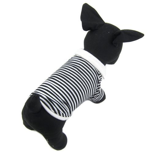 Alfie Pet by Petoga Couture - Jesse Striped Polo Shirt 6