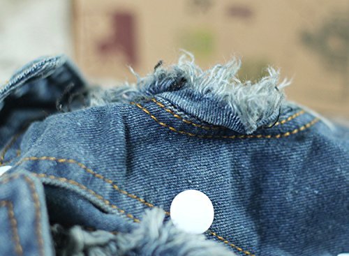 EverTrust(TM) New Fashion Pet Puppy Cat Denim Vest Personalized Dog Clothes Summer False two Dog Clothing for Chihuahua 6