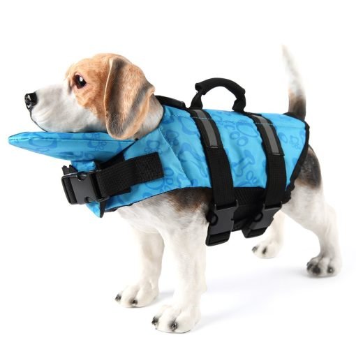 Dog Life Jacket Quick Release Easy-Fit Adjustable Dog Life jackets Blue (XL,L,M,S,XS)---By PetCee 3