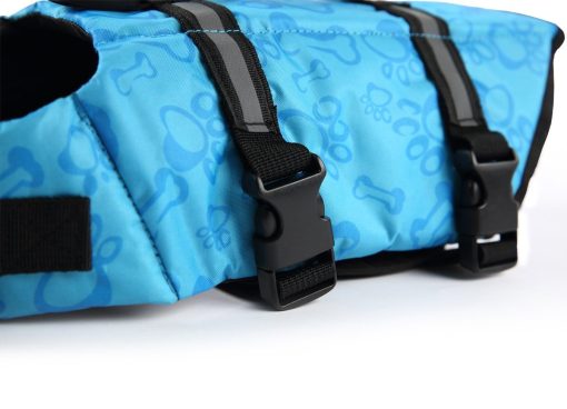 Dog Life Jacket Quick Release Easy-Fit Adjustable Dog Life jackets Blue (XL,L,M,S,XS)---By PetCee 8