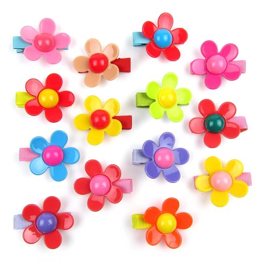 Alfie Pet by Petoga Couture - Dassa Flower Hair Clip 14-Piece Set for Dogs, Cats and Small Animals 3