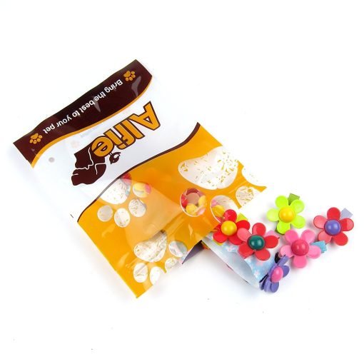 Alfie Pet by Petoga Couture - Dassa Flower Hair Clip 14-Piece Set for Dogs, Cats and Small Animals 7