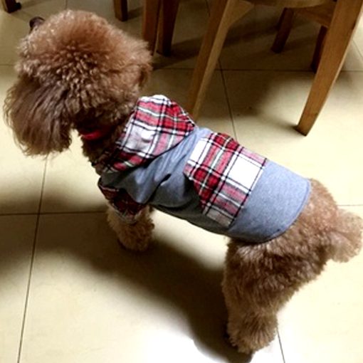 Alfie Pet by Petoga Couture - Leo Flannel Hoodie 3
