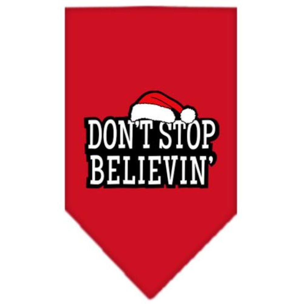 Mirage Pet Dont Stop Believin Screen Print Dog Bandana Mirage Pet Dont Stop Believin Screen Print Dog Bandana