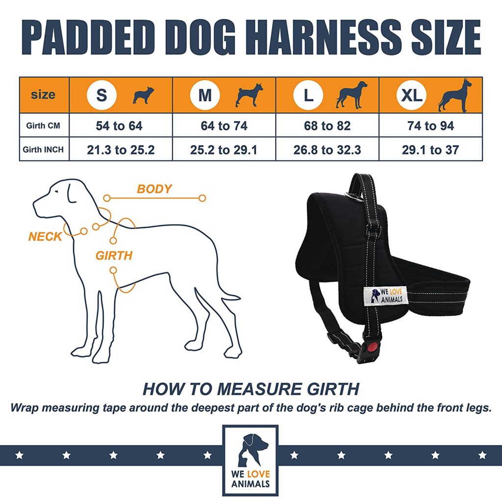 Padded Dog Harness Set No More Struggling! Easy & Full Control