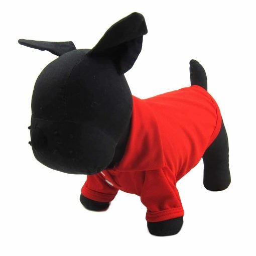 Alfie Pet by Petoga Couture - Hollis Solid Color Polo Shirt - Color- Red, Size- XS 6
