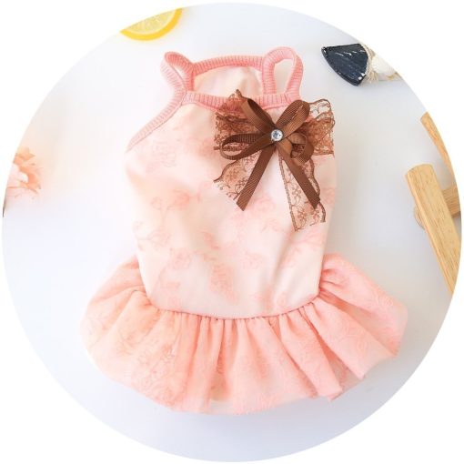 BBEART Dog Clothes, Small Dogs Clothes Sweet Dog Dress Princess Tutu Dress Skirt Clothing Puppy Clothes Apparel Small Dog Clothes 2