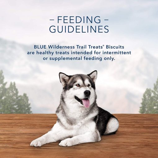 Blue Buffalo Wilderness Trail Treats Grain Free Biscuits Crunchy Dog Treats 3