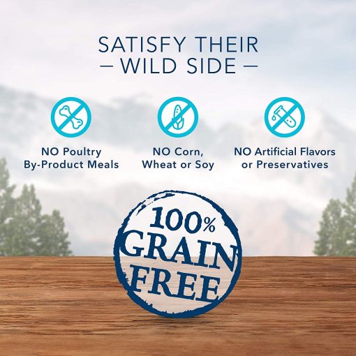 Blue Buffalo Wilderness Trail Treats Grain Free Biscuits Crunchy Dog Treats 9