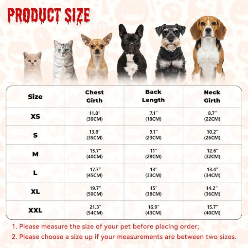 4-Pack Halloween Themed Dog Shirts Puppy Pumpkin Pattern Tank Tops Cute Skull Corn Candy Style Outfits for Small Boy Girl Puppy Festival Costume for Small Medium Dogs XS - 5