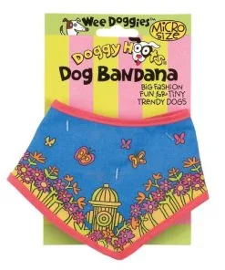 Fat Cat Doggy Hoots Wee Doggies Micro Dog Bandana - 1