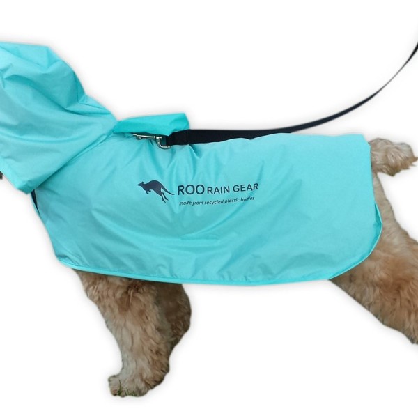 RC Pet Products Robson Rain Wear Dog Coat, Coal Twill
