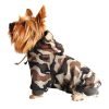 Camouflage Drawstring Pet Hoodie - 1
