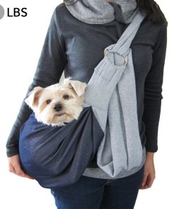 Alfie Pet by Petoga Couture - 3-Piece Dog Park Bundle Chico 2.0 Revisible Pet Sling Carrier, Microfiber Fast-Dry Towel, Rosh Collapsible Travel Bowl 5