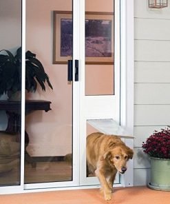 Patio Pacific Thermo Panel 3e for sliding glass doors with Endura Flap pet door-2