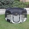 New Black As Seen On TV Pet Dog Cat Tent Playpen Exercise Play Pen Soft Crate S-1