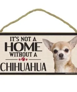 Imagine This Wood Sign for Chihuahua Dog Breeds