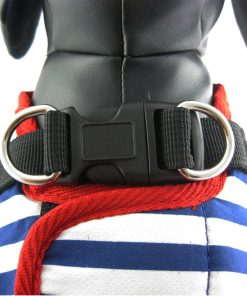 Alfie Couture Designer Pet Accessory - Vince Sailor Harness and Leash Set 5