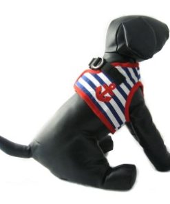Alfie Couture Designer Pet Accessory - Vince Sailor Harness and Leash Set
