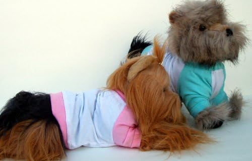 Dog T-Shirt Pink Baseball Medium-4