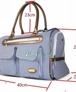 Fashion Dog Carrier Dog Handbag Dog Purse Tote Bag Pet Cat Dog Hiking Backpack,Coffee - 2