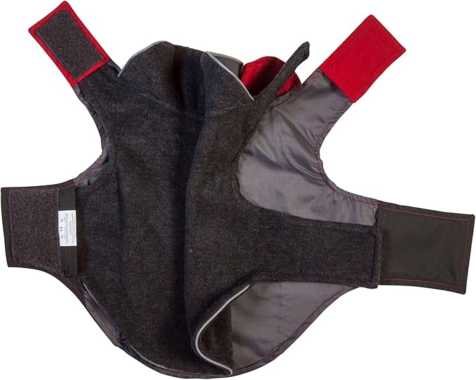 RC Pet Products Trilogy Jacket 3 in 1 Dog Coat, Red-3 - 5