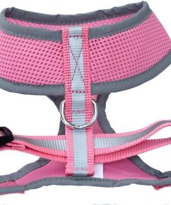 Reflective Mesh Soft Dog Harness Safe Harness No Pull Walking Warm Pet Harnesses for Dogs - 2