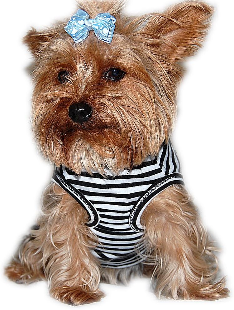 Striped T-Shirt, Black or Red (Large, Medium, Small, Extra Small) - 1