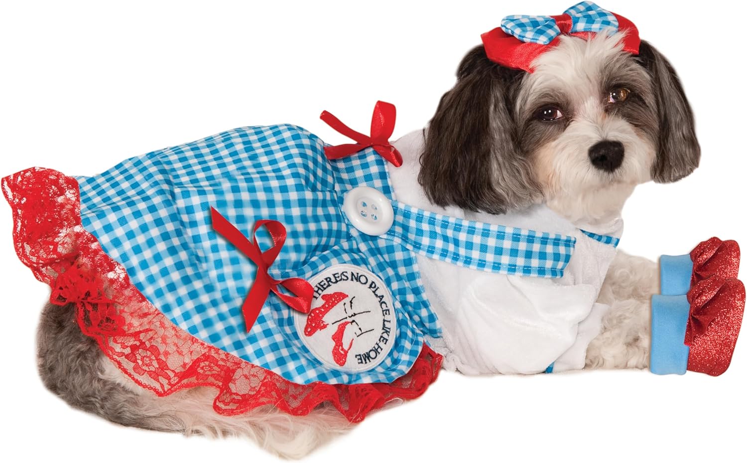 Wizard of Oz Dorothy Dog Costume - 1