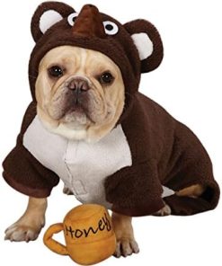 Zack & Zoey Polyester Lil Honey Bear Dog Costume, Small, Brown - 1