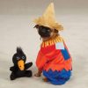 Zack & Zoey Scarecrow Pet Costume – Red - 1