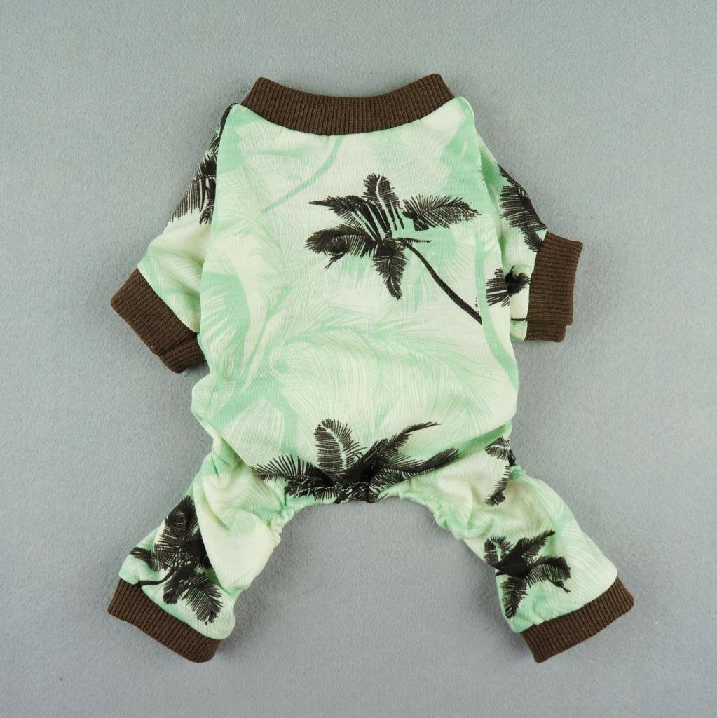 Fitwarm Casual Holiday Hawaiian Aloha Pet Dog Clothes Shirts Jumpsuits Apparel-2