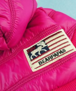 Fitwarm Fashion Faux Furred Pink Pet Hooded Clothes for Dog Coat Warm Winter Jumpsuit - 3