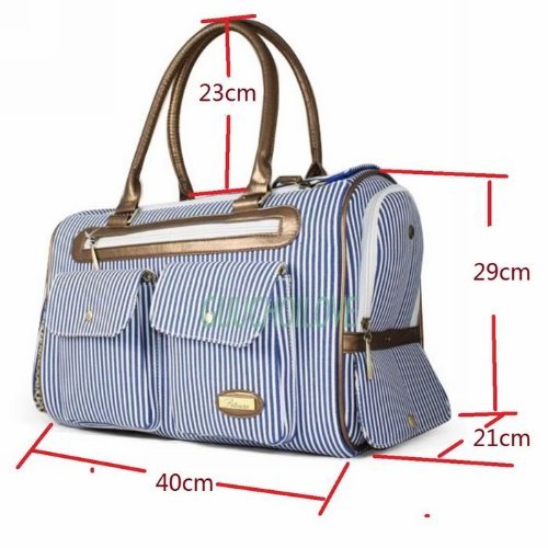 Fashion Dog Carrier Dog Handbag Dog Purse Tote Bag Pet Cat Dog Hiking Backpack + Dog Bandana - 2