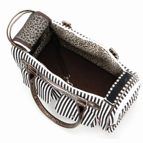 Fashion Dog Carrier Dog Handbag Dog Purse Tote Bag Pet Cat Dog Hiking Backpack + Dog Bandana - 6