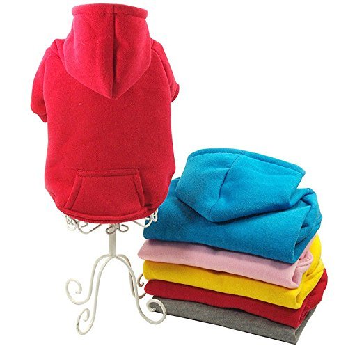 Pet Clothing Colorful Cotton Hoodies Dog Clothes for Spring Fashion Yorkshire Pitbull Poodle Chihuahua-1