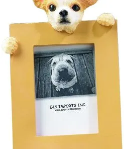 Chihuahua Picture Frame Holds Your Favorite 2.5 by 3.5 Inch Photo