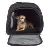 Pawfect Pet-Large Black Soft Sided Travel Pet Carrier for Dog or Cat. Airline Approved For In Cabin Under Seat Storage. 100% Risk Free Purchase with Full Replacement Guarantee. - 3
