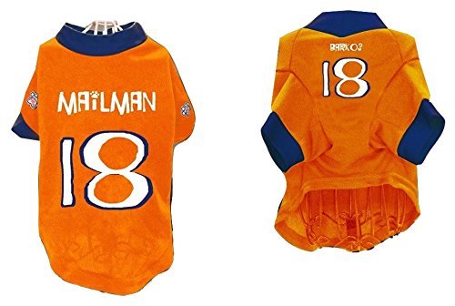 Pet Athletic Wear (PAW) Pet Jersey (Mailman #18, Barkos) - 1