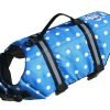 Paws Aboard Doggy Lifejacket Blue Polkadot Extra-extra small