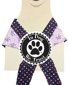 In Dog We Trust Pirategirl Bandana, X-Small, Pink - 1