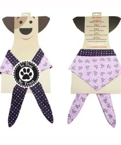In Dog We Trust Pirategirl Bandana, X-Small, Pink - 2