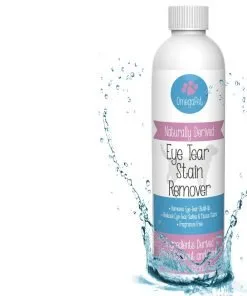 OmegaPet Tear Stain Remover For Dogs Eyes - The Fastest Natural & Safe Remedy To Unsightly Tear Stains - Fragrance Free - High Quailty Formula Loved by Maltese, Shih Tzu, Poodle, & Chihuahua Dog Grooming Pros - Alternative to Angel Eyes - 1