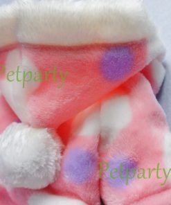 Pink Sweetie Dog Coat for Dog Clothes Dog Jumpsuit Soft Cozy Pet Clothes Pet Coat - 7