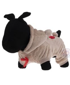 PetWell Pet Dog Bear Type Warm Fleece Hooded Coat Jumpsuit - 6