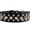 Stockroom Black Buckling Leather Collar, Small