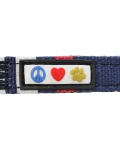 Pawtitas Polyester Dog Collar Multicolor Red 4